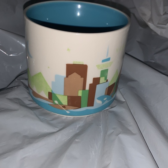 ( 2 / 15$ ) Starbucks Ceramic Coffee Mug 2017 We Are Here Series Vancouver 14oz - Picture 2 of 5